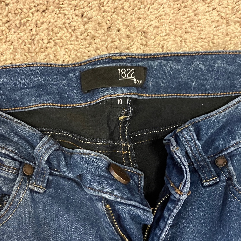 Women’s soft stretchy Skinny Jeans in Blue - Picture 2 of 6